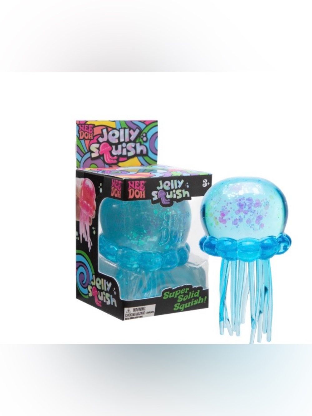 NeeDoh Jelly Squish, 🪼 Blue